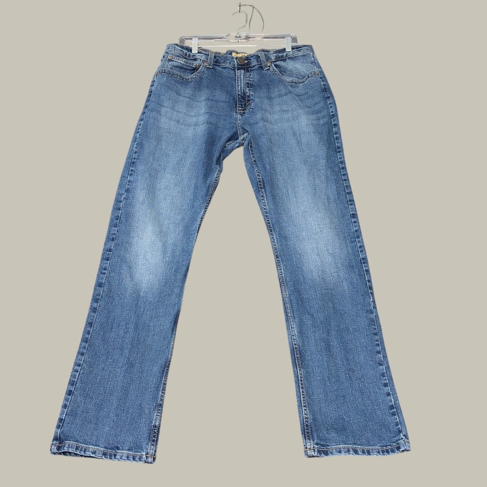 Wrangler 20X Competition Jeans Mens 36x34 Blue Medium Wash 1044MWXMA Stretch